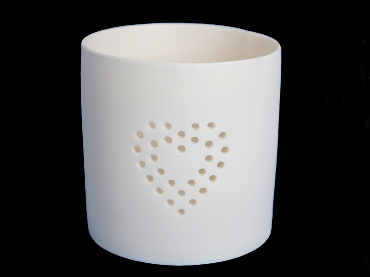 Ceramic candle holder